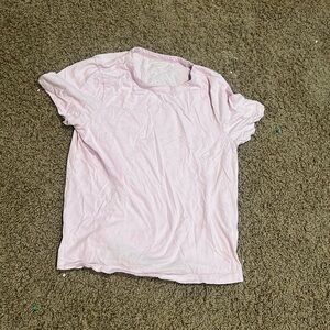 Plain light purple tee shirt